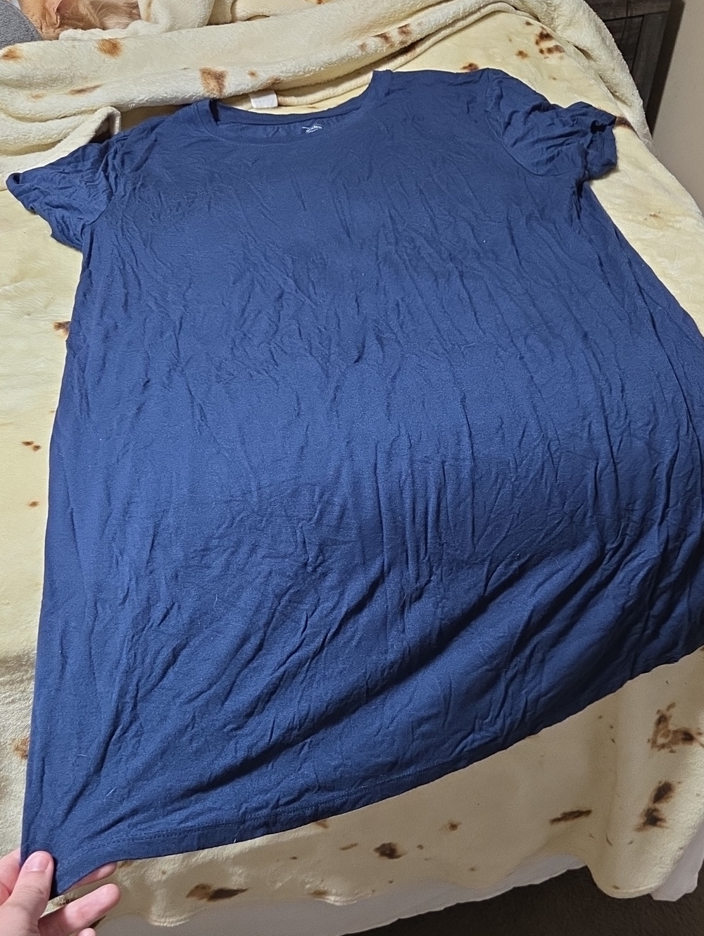 Auden Women's Short Sleeve Tee in Navy Blue